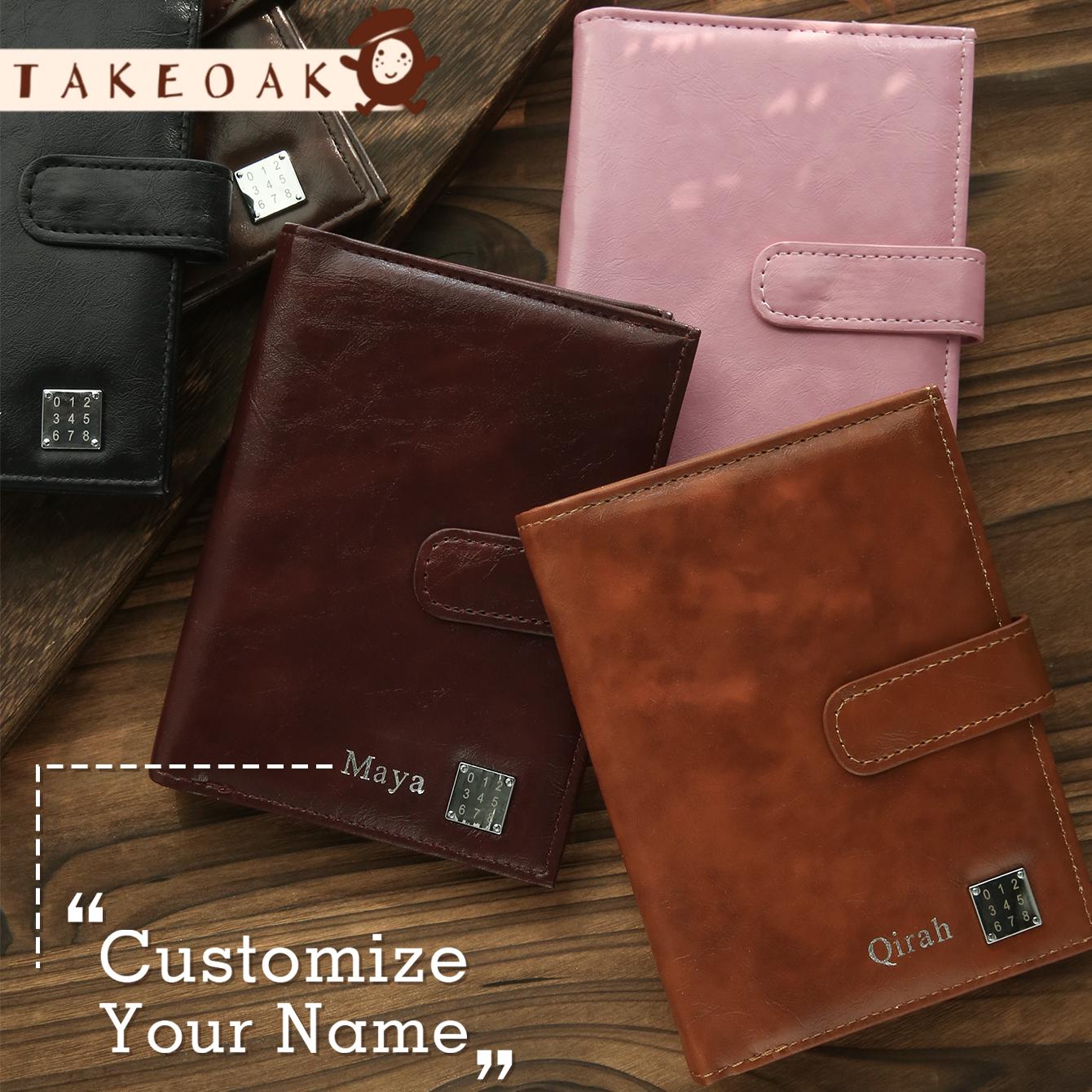 Women Accessories Business Name - Personalized Debossed Name Rfid Passport Cover