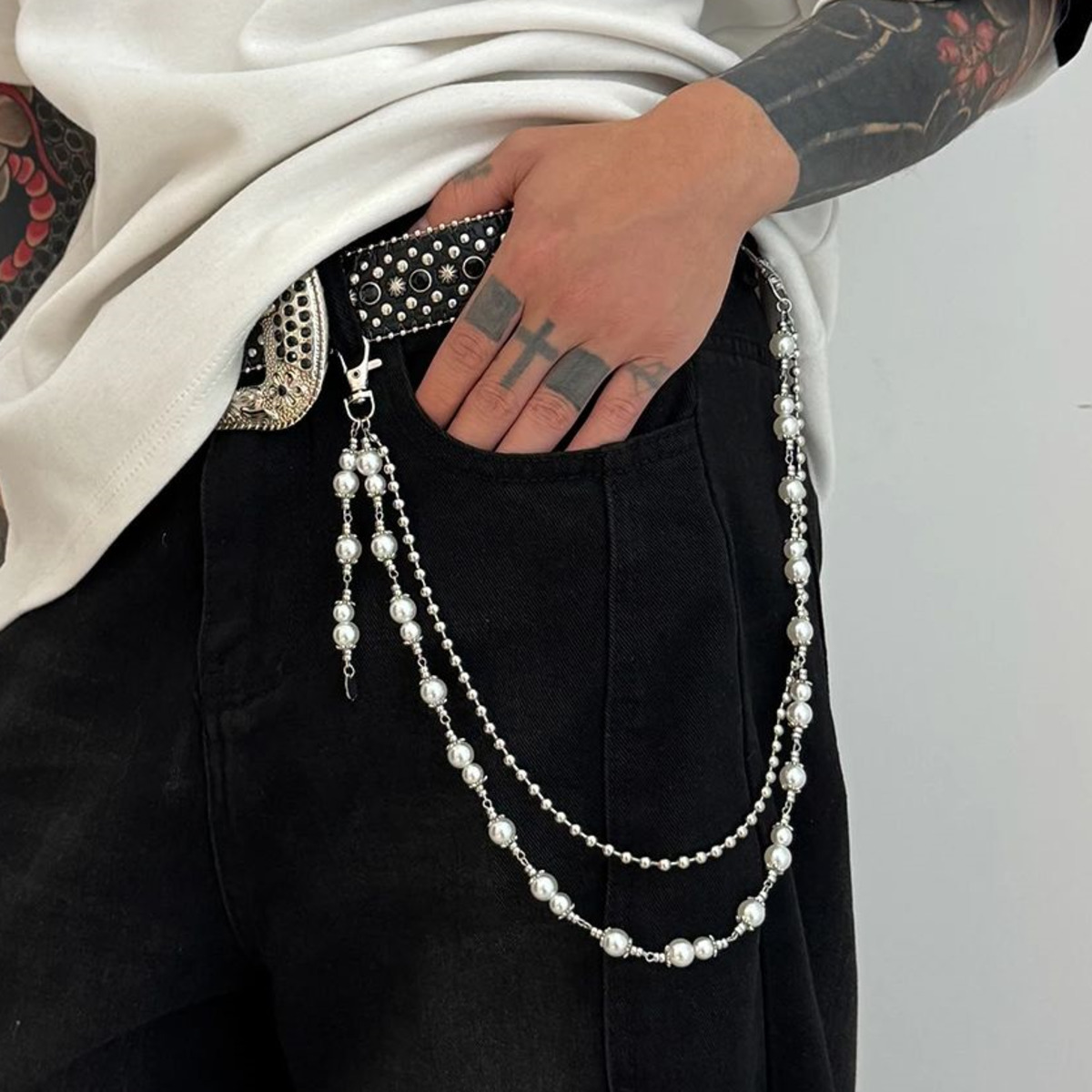 Women'S Jeans Accessories - Ingemark 2025 Faddish Unique Imitation Pearl