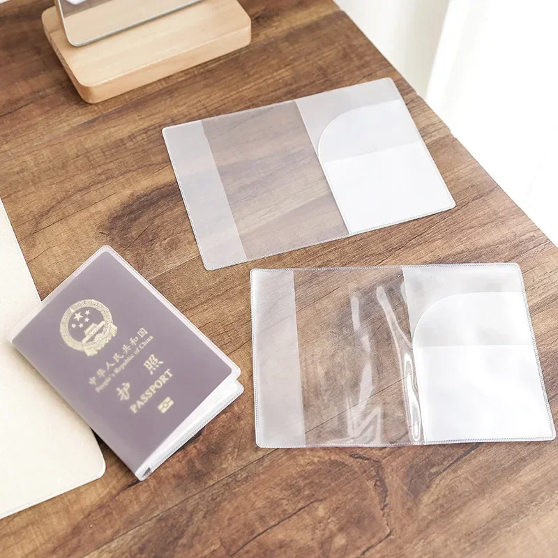 Women'S Accessories Wallet - Transparent Passport Cover PVC Waterproof Case