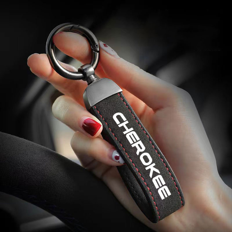 4 Colors PU Leather Keychain B - Women'S Jeep Accessories review and price