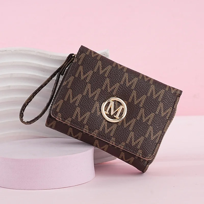 Threefold Zipper Wallet with L - Women Accessories Bag review and price