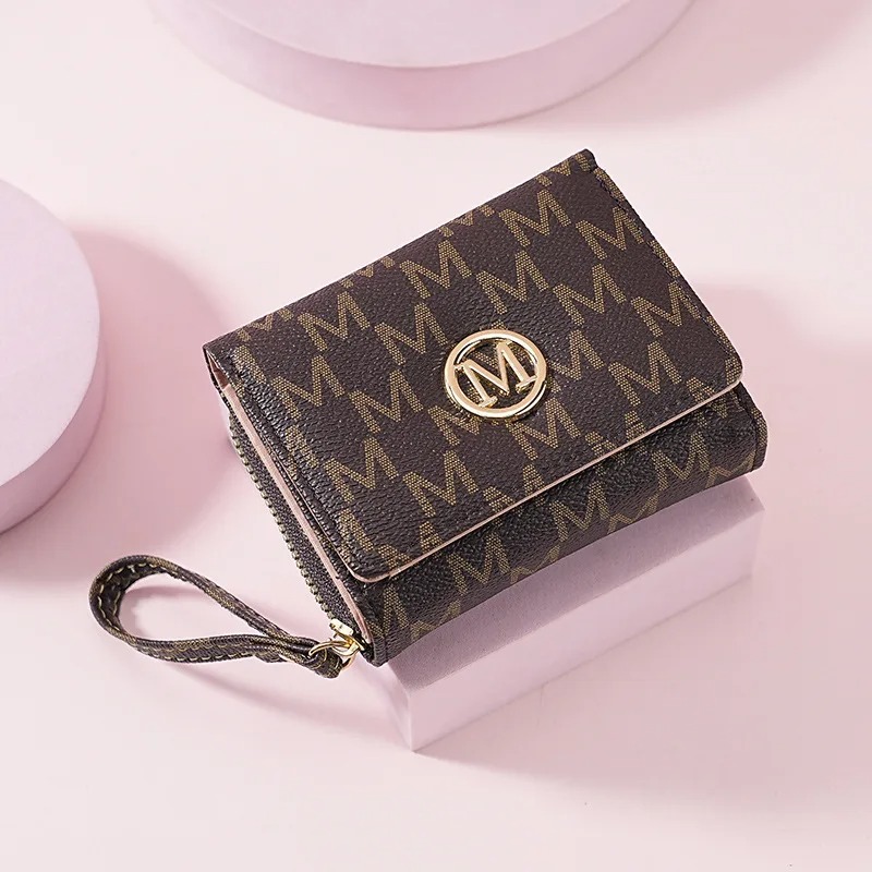 Threefold Zipper Wallet with L - Women Accessories Bag review and price