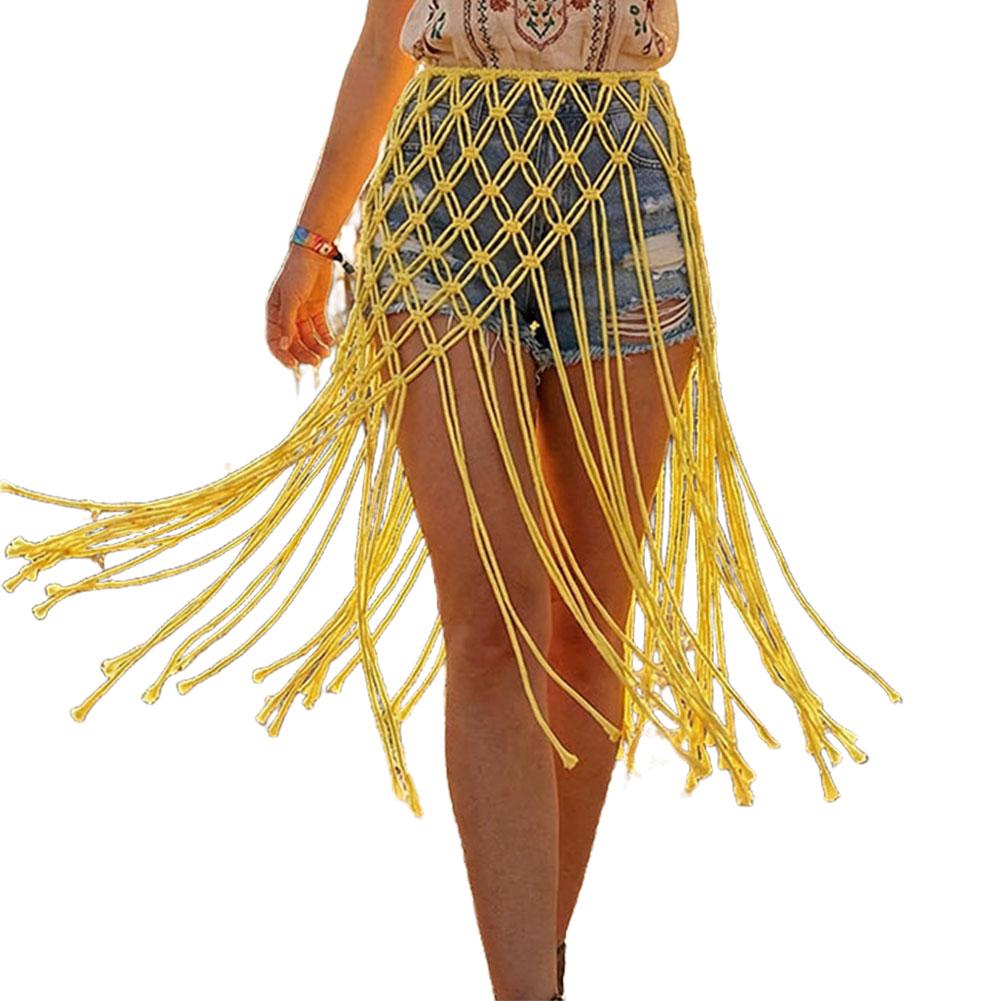 Netted Fringe Waistband Handwo - Women'S Jeans Accessories review and price
