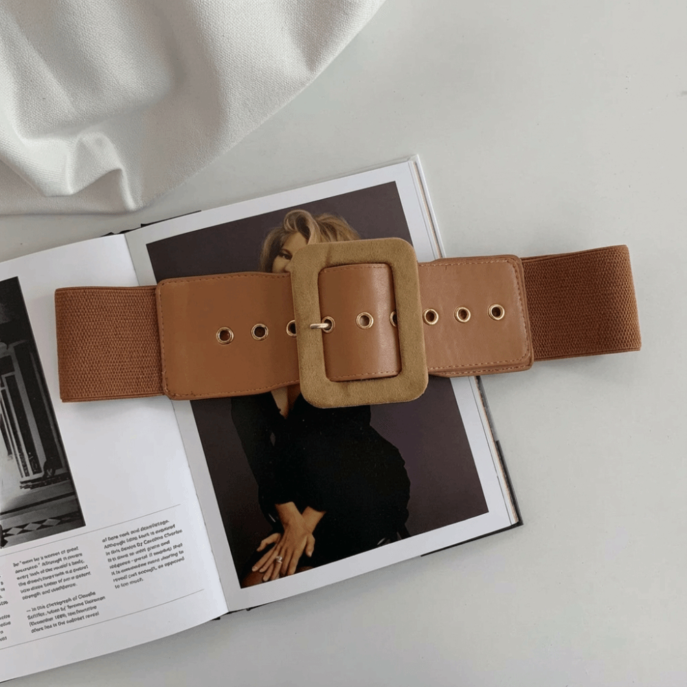 Women Belt Stretch Wide Waist  - Women Accessories Description review and price