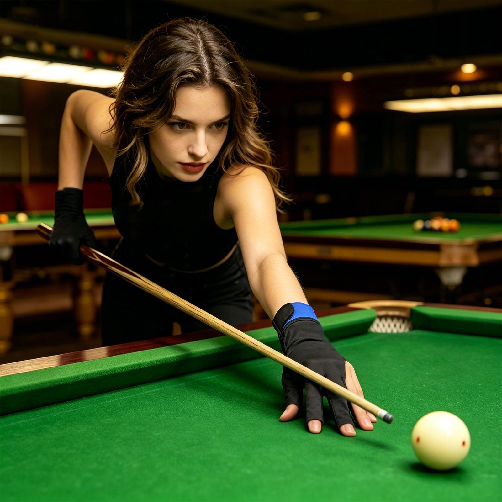 Billiards Glove Left Hand 3-Fi - Women Accessories For Hand review and price