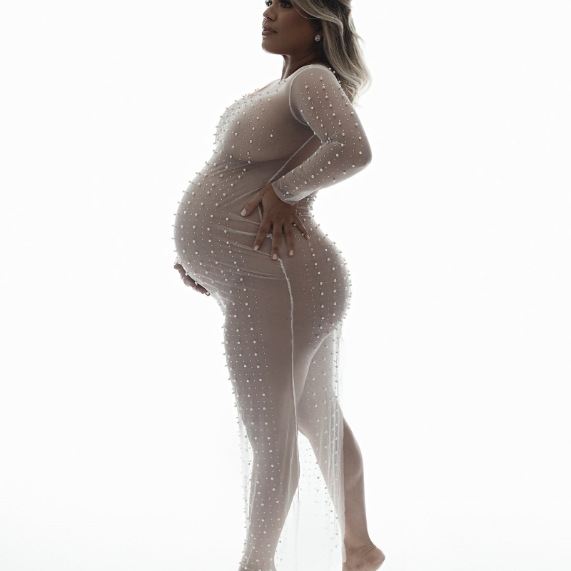 Sexy Black Maternity Photograp - Women'S Ankle Accessories review and price