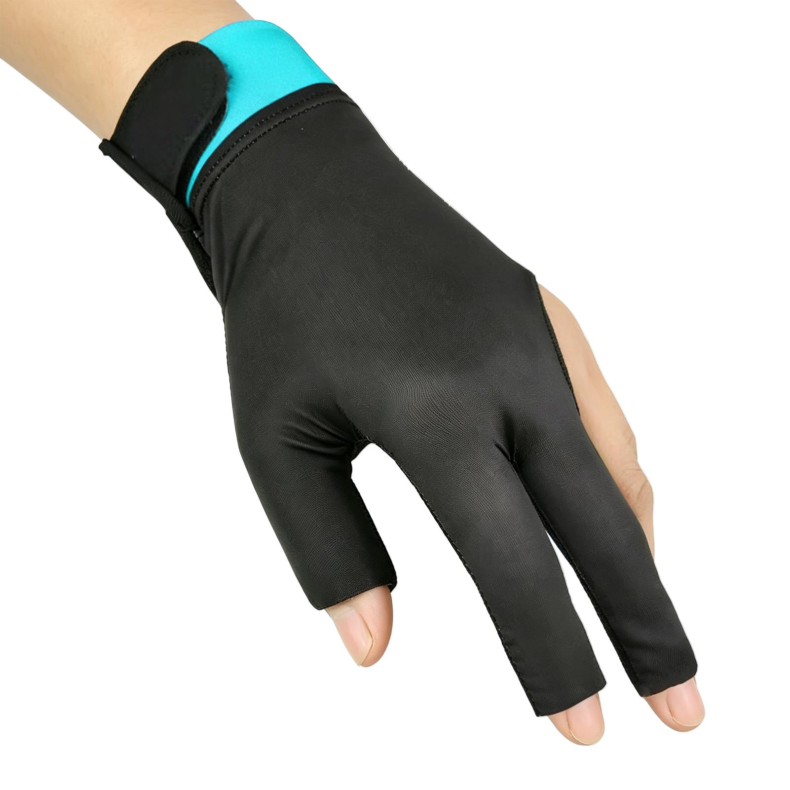 Pool Glove Left Hand 3-Finger  - Women Accessories For Hand review and price