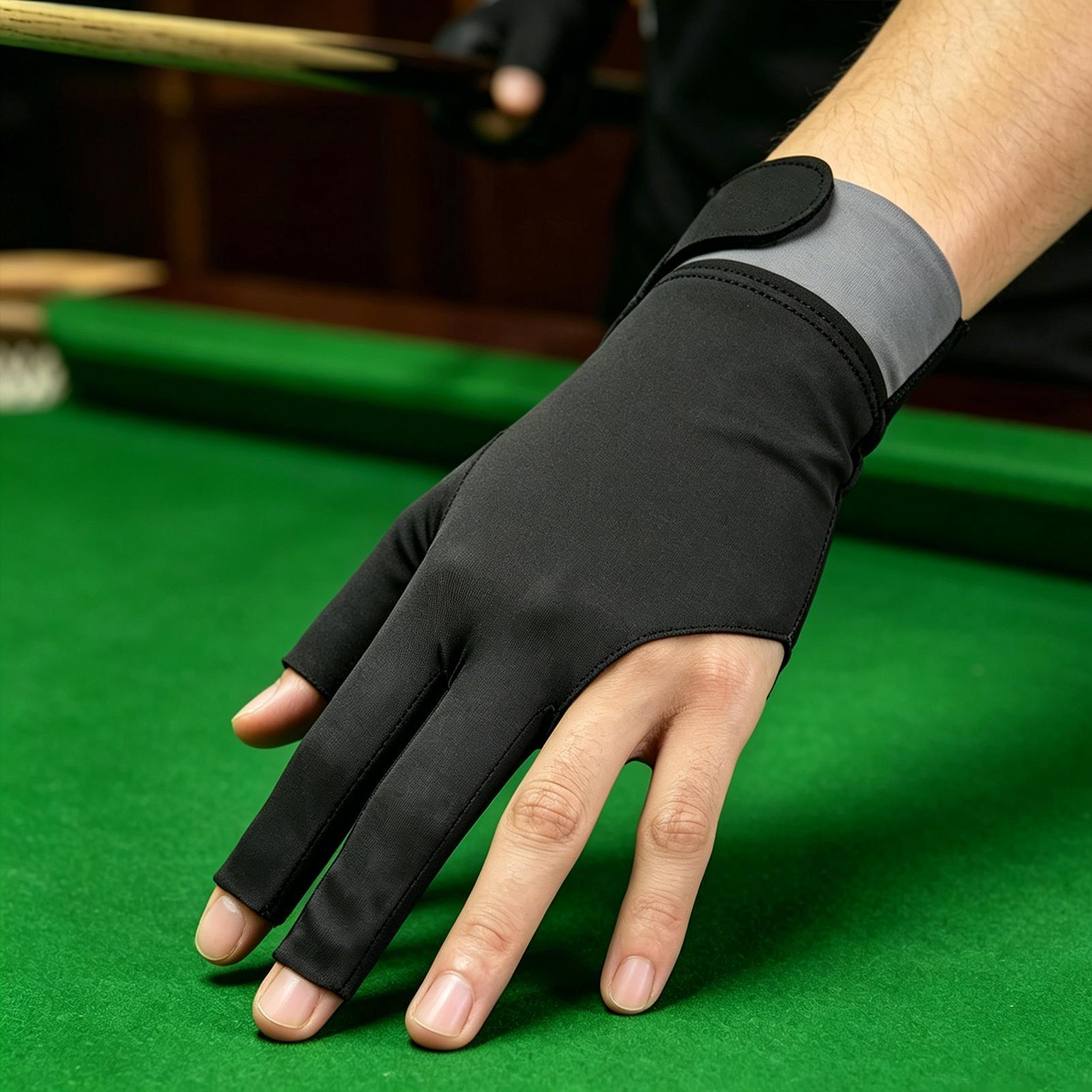 Pool Glove Left Hand 3-Finger  - Women Accessories For Hand review and price