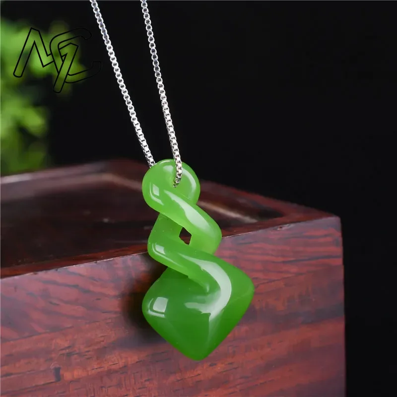 Natural Hetian Jade Green Colo - Women Accessories For Hand review and price