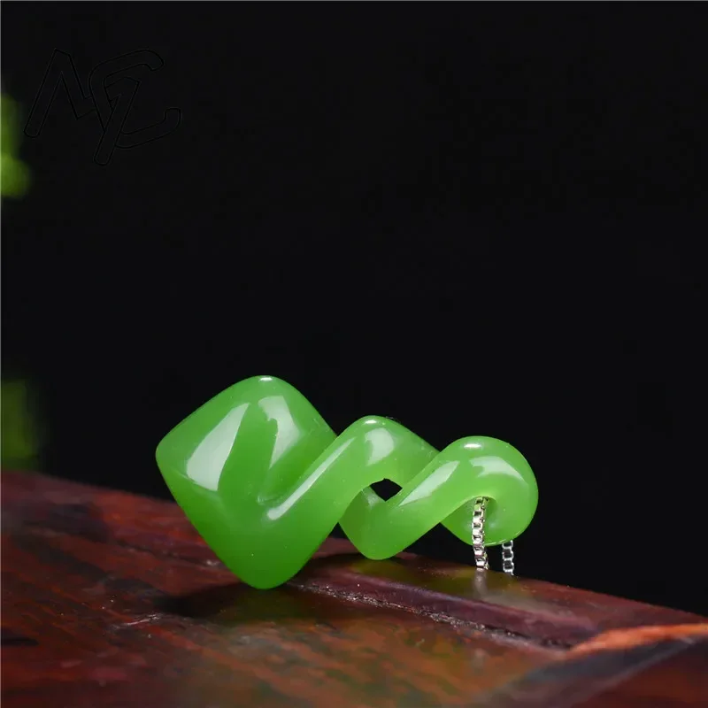 Natural Hetian Jade Green Colo - Women Accessories For Hand review and price