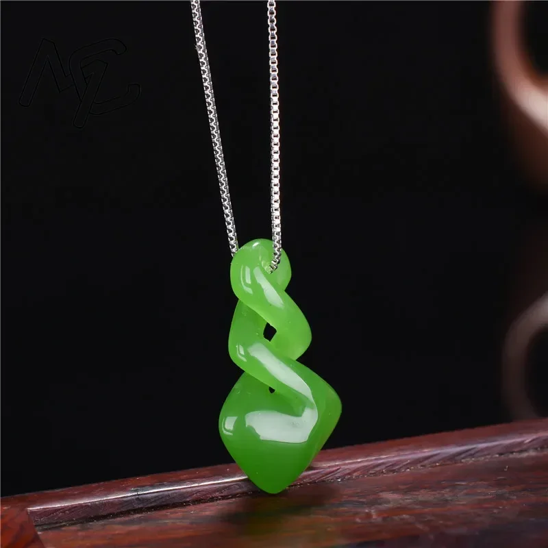 Natural Hetian Jade Green Colo - Women Accessories For Hand review and price
