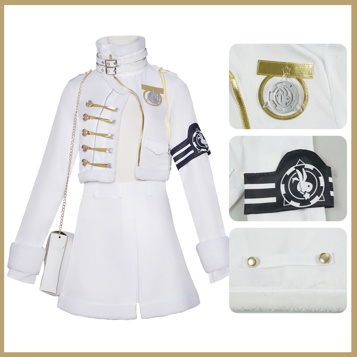 Anime Game Youk Blanc Cosplay  - Women Accessories Bag review and price
