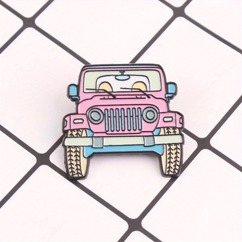 Adorable Pink Jeep Cartoon Ena - Women'S Jeep Accessories review and price