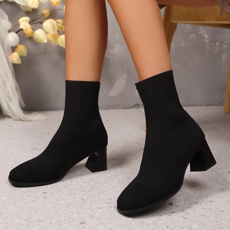Women's Ankle Boots Knitted He - Women'S Ankle Accessories review and price
