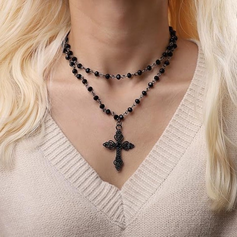 Charm Gothic Black Hollowed-ou - Women'S Vampire Accessories review and price