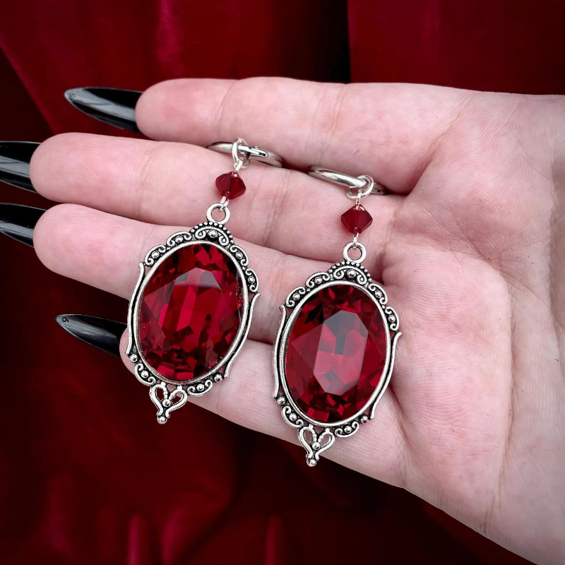 Vampire Cameo Earrings, Gothic - Women'S Vampire Accessories review and price