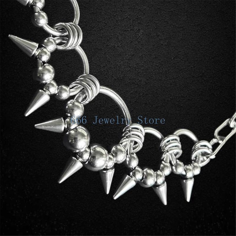 F2TD Metallic Rivet Detail Cir - Women Accessories Description review and price