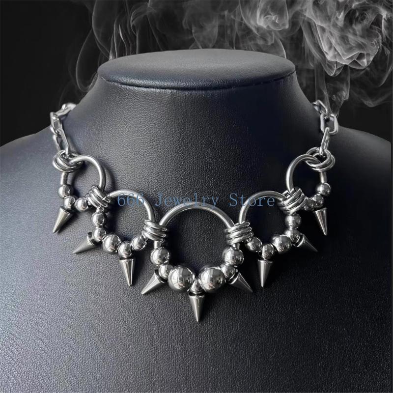 F2TD Metallic Rivet Detail Cir - Women Accessories Description review and price