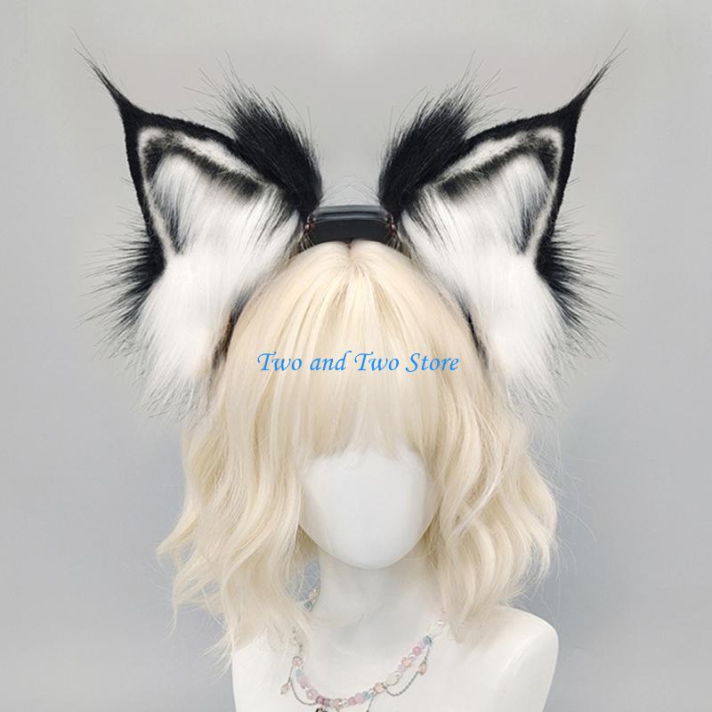 HX6F Lovely Plush Animated Ear - Women Accessories Description review and price