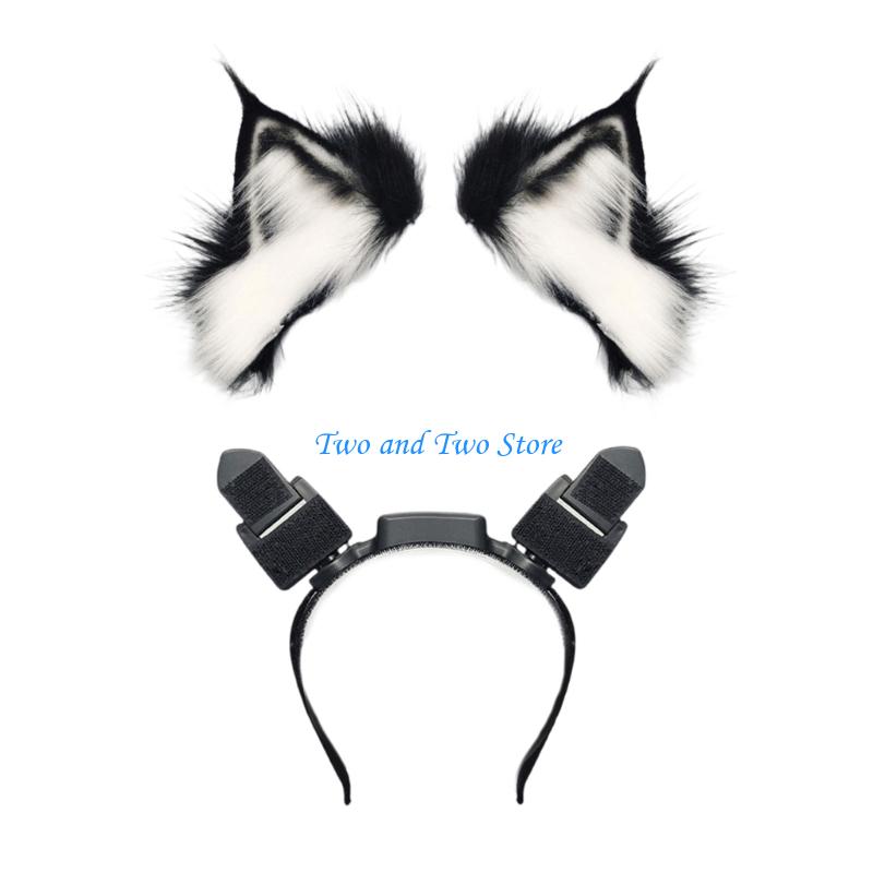 HX6F Lovely Plush Animated Ear - Women Accessories Description review and price