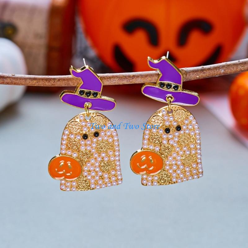 HX6F Alloy Halloween Earrings  - Women Accessories Description review and price