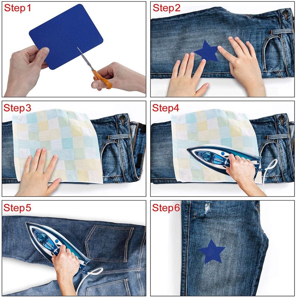 Jeans Iron On Patches Repair P - Women'S Jeans Accessories review and price