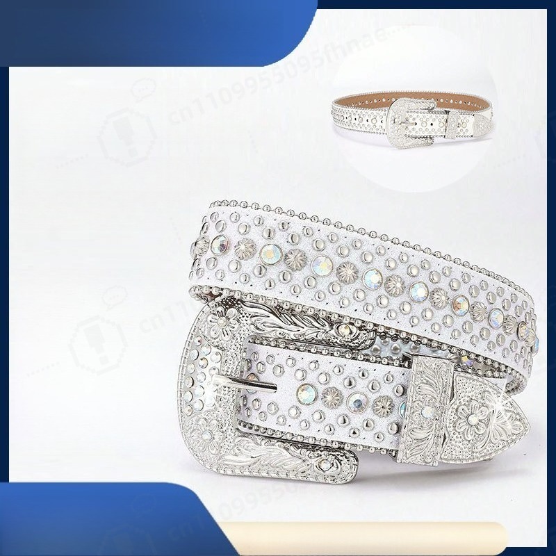 Y2K Style Rhinestone Belt For  - Women'S Jeans Accessories review and price