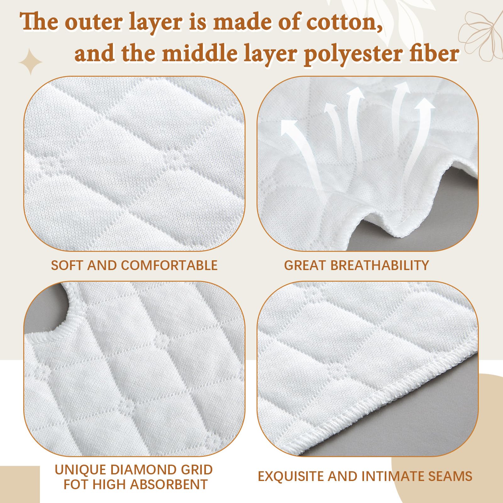 10 Pcs Tummy Liners for Sweat  - Women Accessories Under £10 review and price