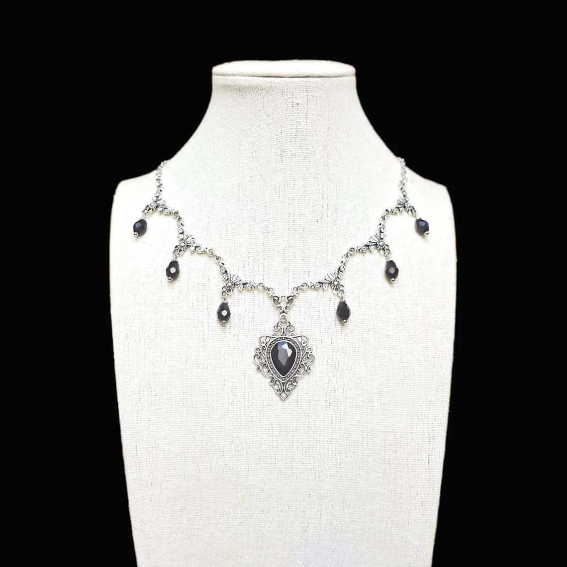 Victoria Embroidered Choker,Go - Women'S Vampire Accessories review and price